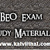 TRB - BEO Study Materials and Previous Year Question 2023