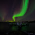 Hval og Nordlys foto på Musvær i Tromsø