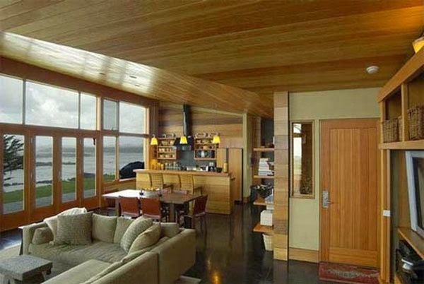 14 gypsum false ceiling design with wooden decorations for living ...  14 gypsum false ceiling design with wooden decorations for living room 2015