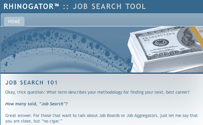 Job Search on RhinoGATOR