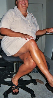 bbw natural muscular calves fetish