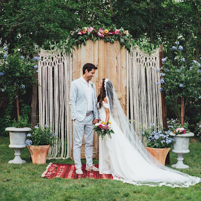 mariage en plein air boho chic