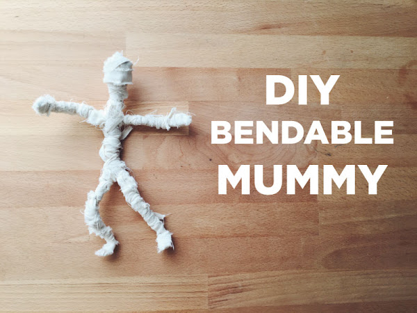 DIY Bendable Mummy