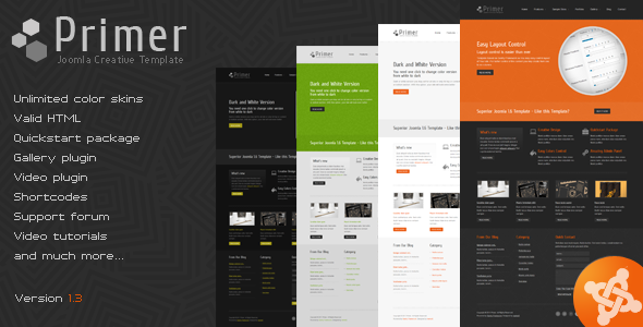 Primer - Creative Joomla Template - Joomla CMS Themes