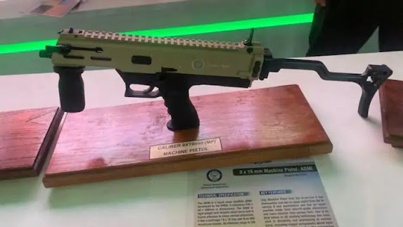 Ministry of defence issues RFP For 5000 9x19mm Machine Pistol, DRDO's ASMI fits the requirement perfectly