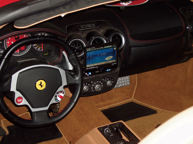 Ferrari Spider Interior