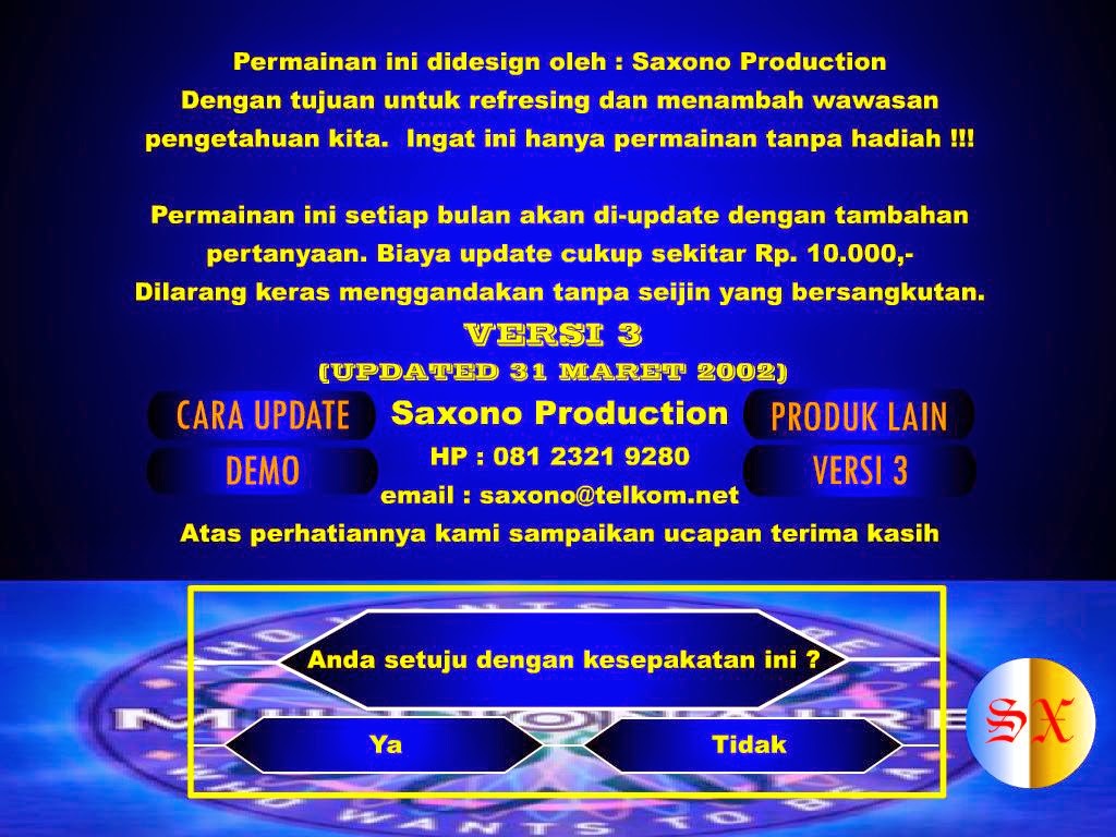 Download Game Milioner 3 - Bahasa Indonesia