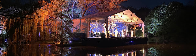 West Green House Opera's theatre on the lake