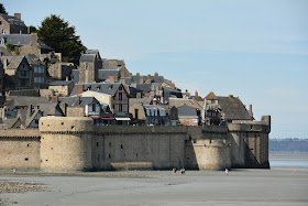 Mont Saint-Michel city wall