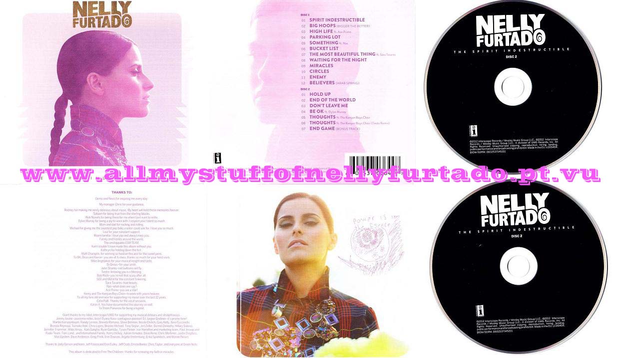 nelly furtado the spirit indestructible deluxe album