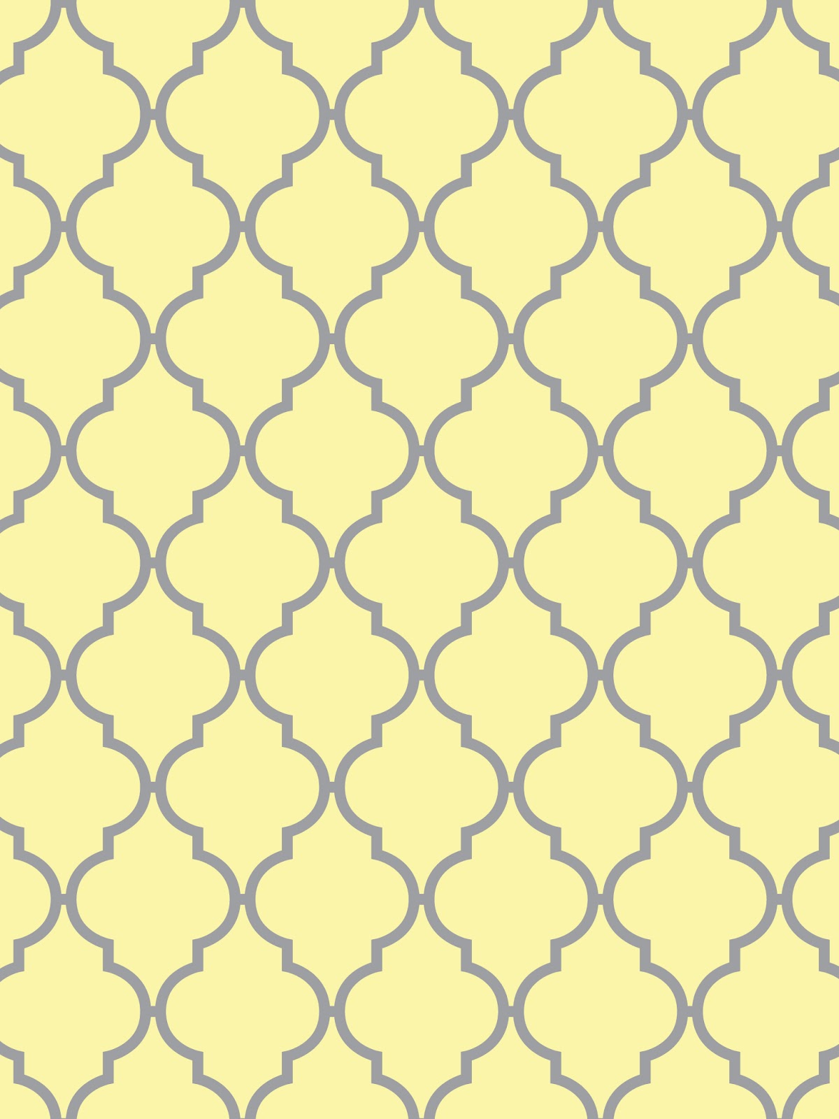 ... --Printables & Backgrounds/Wallpapers: Quatrefoil...Summery Yellows