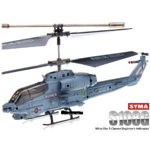 buy toy playset discount best price free shipping SYMA S108G 3 CH Infrared Mini Radio Controlled Marine Cobra Helicopter Gyro