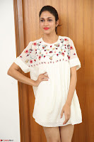 Lavanya Tripathi in Summer Style Spicy Short White Dress at her Interview  Exclusive 280.JPG