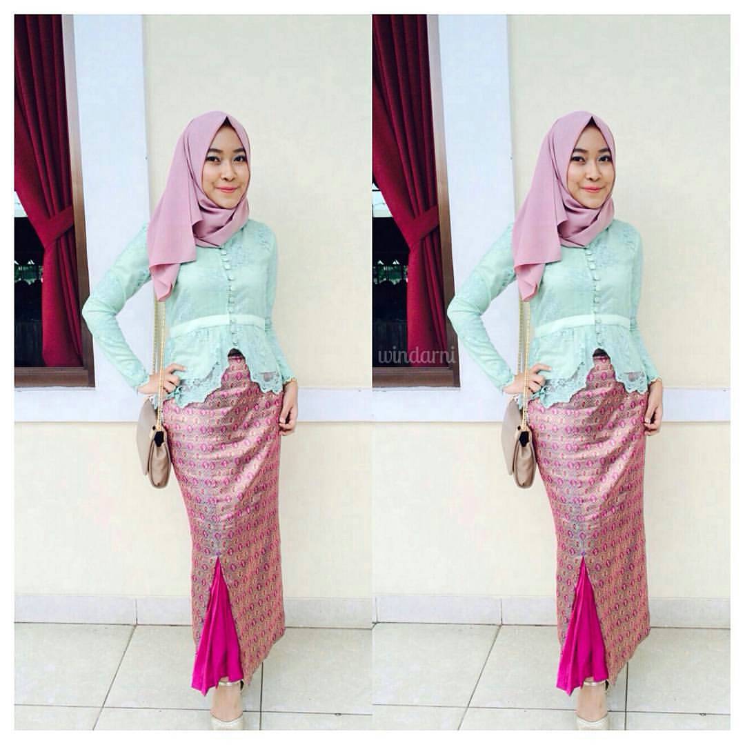 30 Model Kebaya Wisuda Hijab Modern Cantik Favorit Mahasiswi