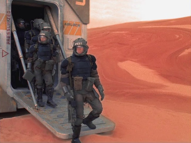 Marines on Mars - image from Space: Above and Beyond TV series