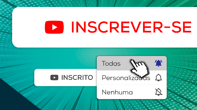 Botão animado se inscreva no meu canal no Youtube 2020