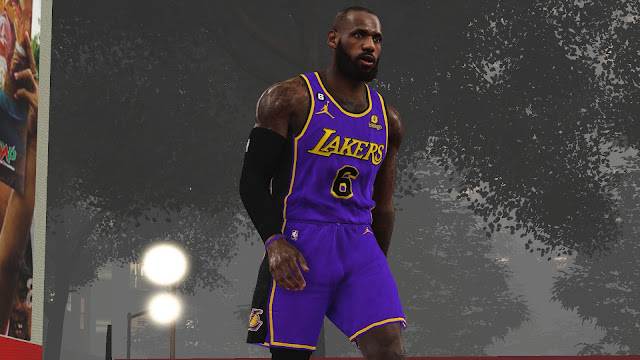 Los Angeles Lakers 22-23' Statement Jersey (With Bill Russell Patch)