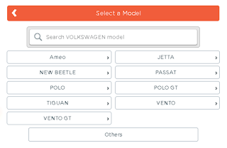 Select a model for car insurance premium calculator,an image showing various car models,