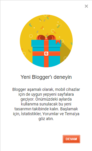 Blogger Yeni Panel Arayüzü İnceleme Yazısı