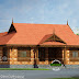 Discover the Beauty of a Traditional Kerala Single Floor House with a Nadumuttam