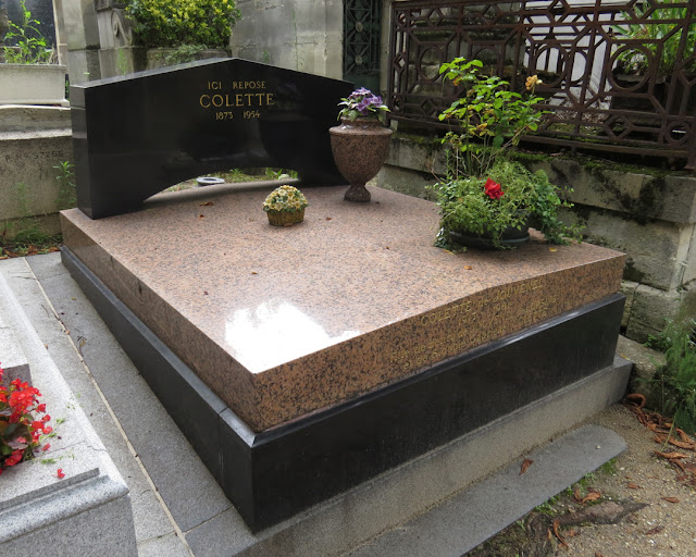 Grave of Colette, Père Lachaise Cemetery, Paris