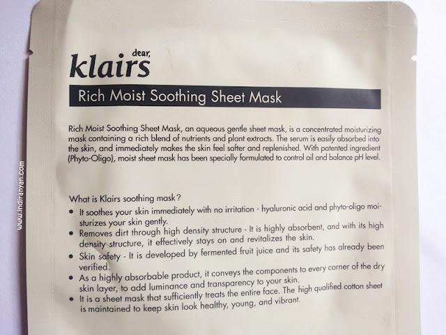 Klairs Rich Soothing Mask