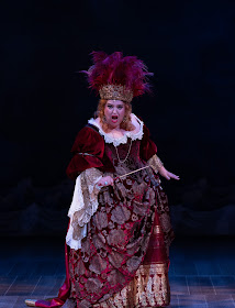 IN REVIEW: soprano KARINA GAUVIN as Circé in Boston Early Music Festival's 2023 production of Henry Desmarest's CIRCÉ [Photograph by Kathy Wittman, © by Boston Early Music Festival]