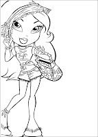 Bratz Coloring Pages