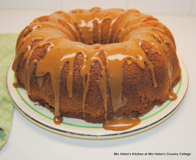 Caramel Pecan Bundt Cake at Miz Helen's Country Cottage