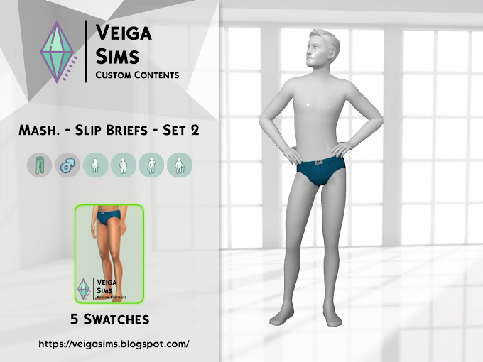 [Clothing] Mash. - Slip Briefs - Set 2
