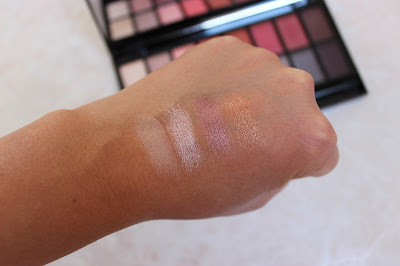 Makeup Revolution New-trals vs Neutrals eyeshadow swatches