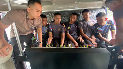 Tingkatkan Kemampuan Pengoperasian Mobil AWC, Ditsamapta Polda Banten Gelar Pelatihan