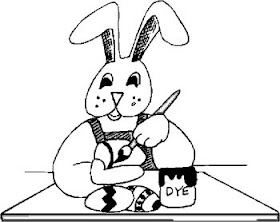 Bunny Coloring Pages, Easter Coloring Pages, 