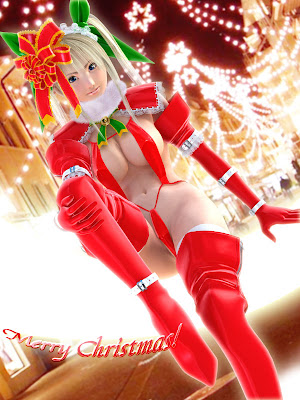 Ecchi CG, Christmas sweetie in sexy santa cloths, Pic 1