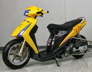 modifikasi motor suzuki spin