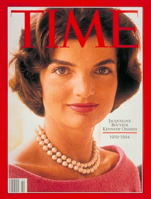 And even on her wedding Jackie Kennedy wore a simple strand of pearls