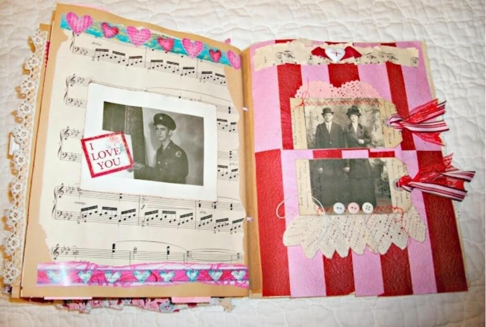 How to Make an Altered Valentine's Day Book - Part Three