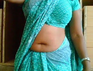  Suganya Aunty Hot Saree Blouse Boob Photos