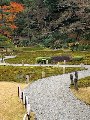 奈良公園,吉城園,紅葉,奈良,庭園