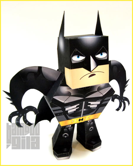 The Dark Knight Batman Paper Toy V3