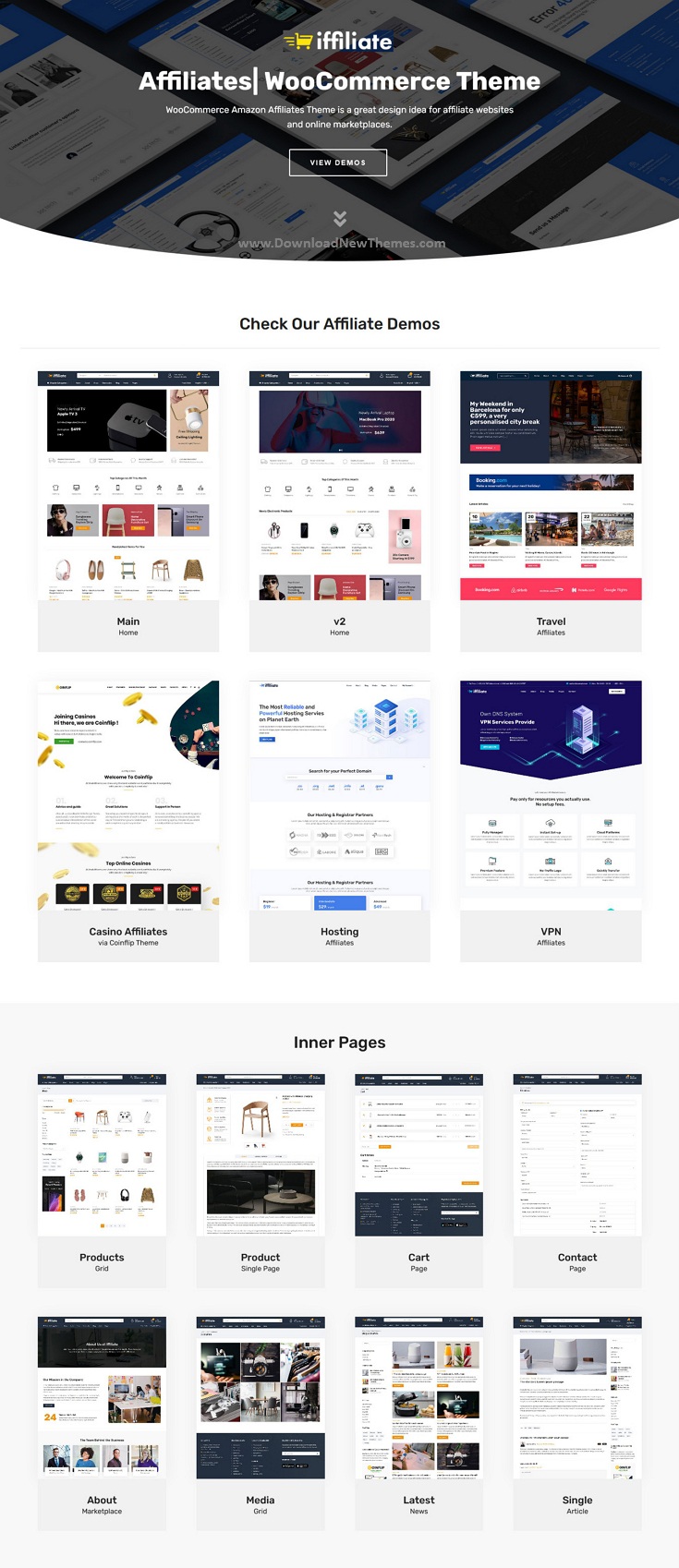 WooCommerce Amazon Affiliates WordPress Theme