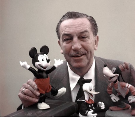 BIOGRAFI Walt Disney : Pengusaha Sukses, Animator, Pendiri Walt Disney