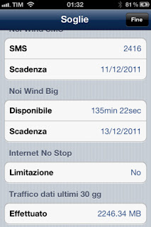 L'app Credito per Wind si aggiorna alla vers 3.1