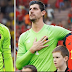 Courtois 'fails to show up for Belgium duty' in spat over Lukaku being captain