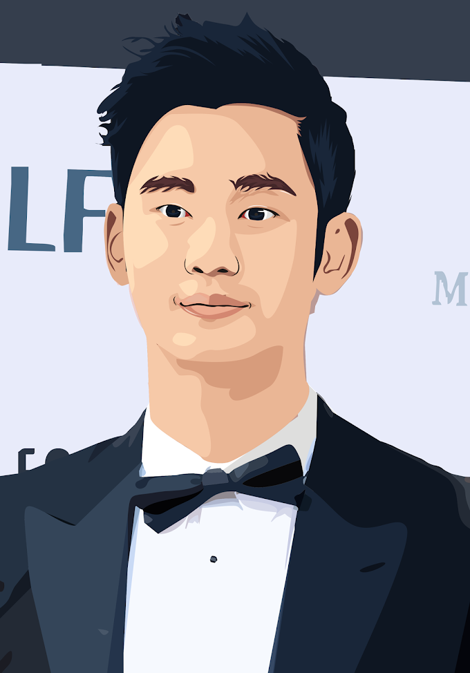 Orang Korea in Cartoon Vector