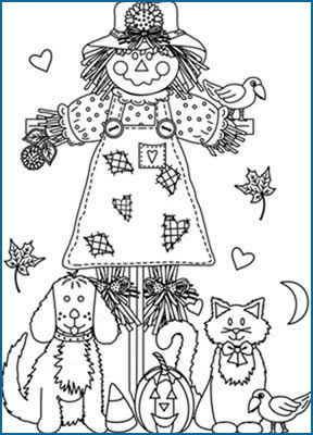 Autumn Coloring Pages on Fall Coloring Pages Collection 2010