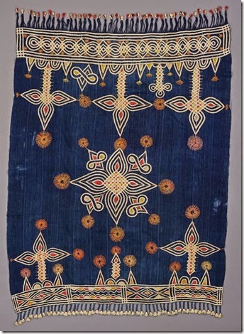 Woman's embroidered shawl