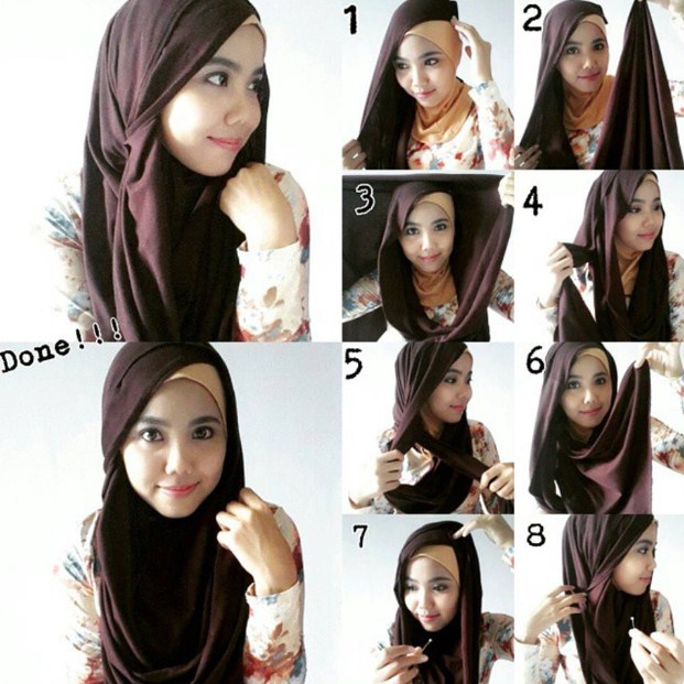 Tutorial Hijab Modern untuk Kondangan