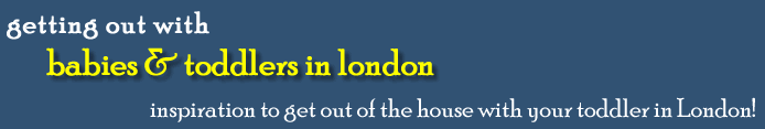 getting out with babies and toddlers in London