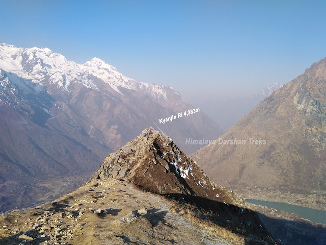 Langtang Valley Trek, Tsergo ri, Kyanjin Ri